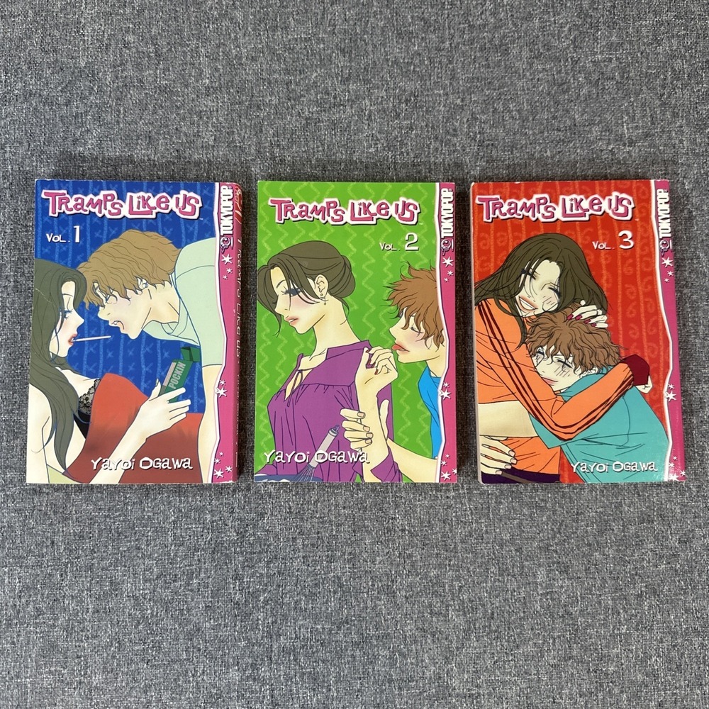 Tramps Like Us Manga Lot Vol 1 2 3 Yayoi Ogawa TokyoPop Romance Comedy